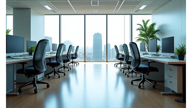 깔끔하게 정리된 강남구 IT기업 사무실 인테리어